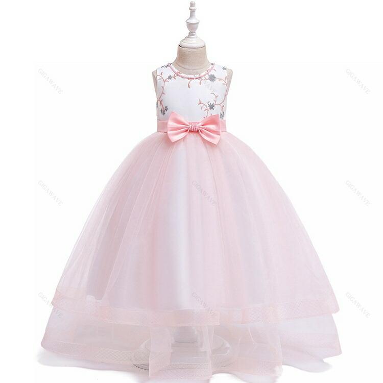 子供ドレス ピアノ発表会 結婚式 1 130 140 150 160 170cm 女の子 子供服 フォーマル 子どもドレス パーティー 誕生日。子 |  | 03