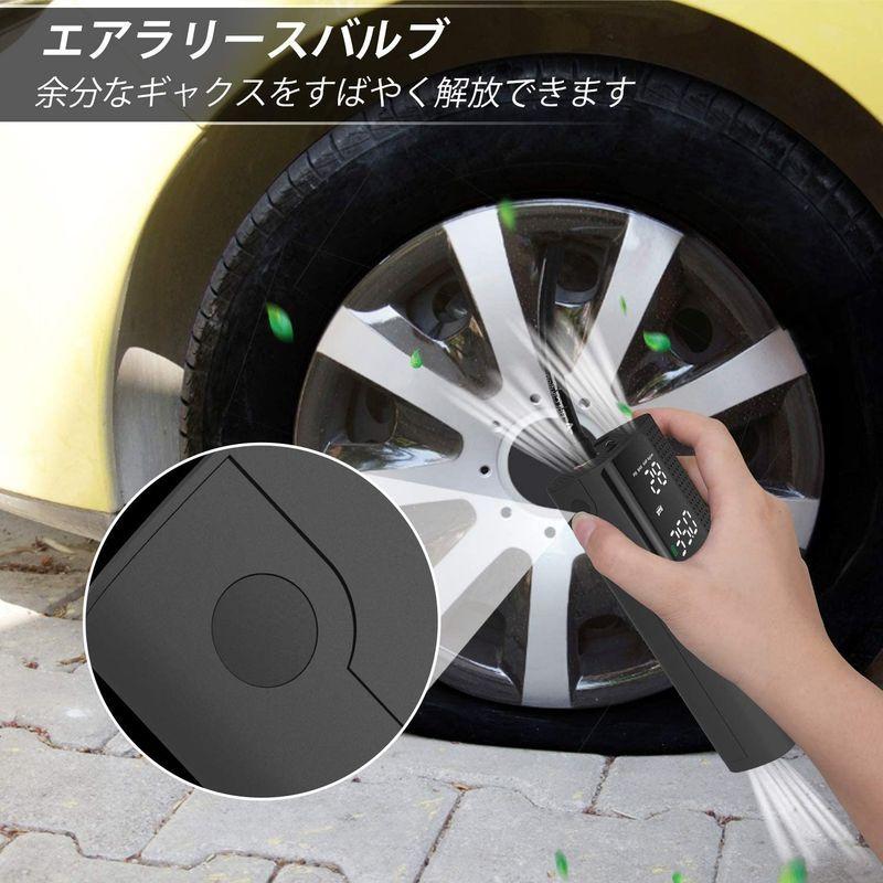 売れ筋新商品 空気入れ 00mah自転車 Vastar 電動 エアコンプ コードレス充電式 自転車空気入れ 自動車タイヤエアーポンプ 電動エアーポンプ その他電動工具 Clipecoturismo Tur Br