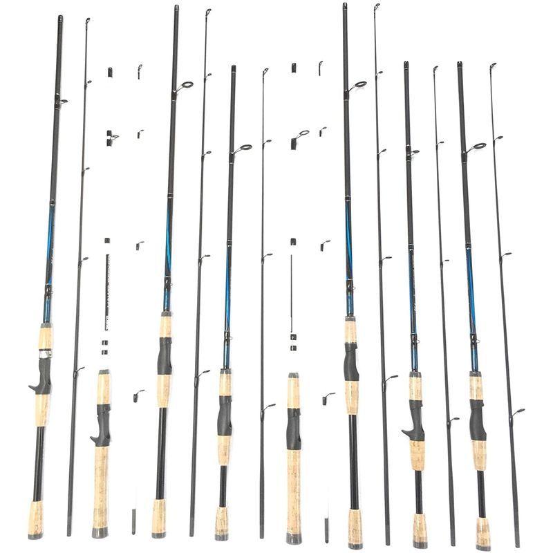 まとめ売り スピニングロッド ベイトロッド 2ピース 8本セット 7ft 6ft ルアーロッド バスロッド ベイト シーバス ベイトロッド 003 Star Heartヤフー店 通販 Yahoo ショッピング