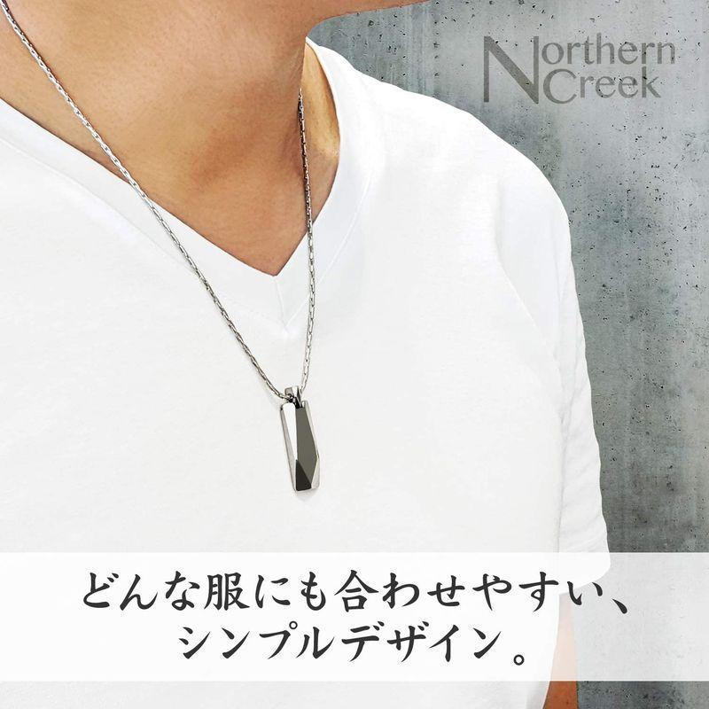 豪華 タングステン ネックレス メンズ Creek Northern スティック 専用ケース付属 シルバー チェーン ステンレス サージカル ネックレス ペンダント Www Sisustusunelma Fi