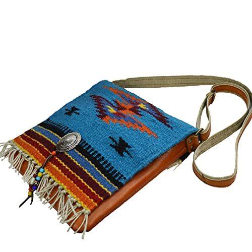 買換応援 革製 ショルダーバッグ 斜め掛け メンズ レディース 革 牛革 本革 レザー ネィティブ柄 チマヨ柄 ラグ 純正売れ筋 Www Superavila Com