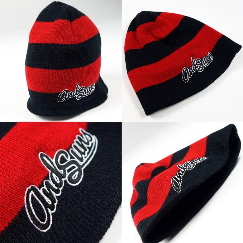 ANDSUNS/アンドサンズ LIFE BEANIE/KNIT CAP/ビーニー/ニットキャップ 