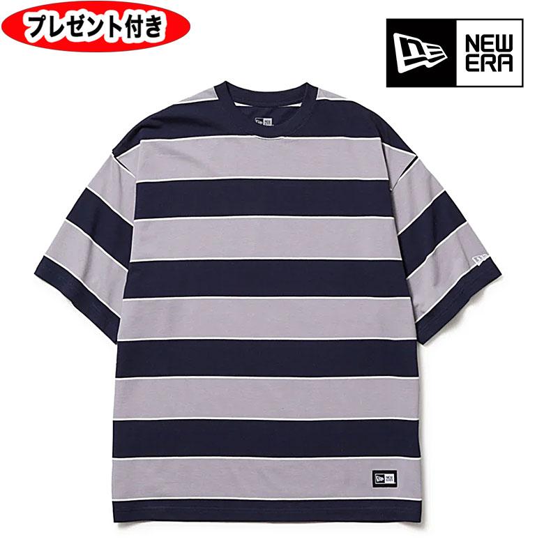 NEW ERA（ニューエラ） 半袖 オーバーサイズド コットン Tシャツ Multi