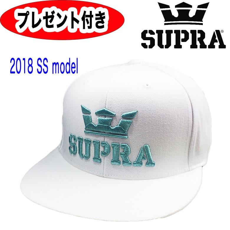 SUPRA FOOTWEAR スープラ supra ABOVE SNAPBACK FORMULA ONE-WHITE 