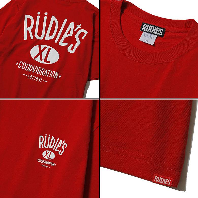 RUDIE'S ルーディーズ EXTRA DRAWING-T RUDIES rudies 半袖 Tシャツ 86088 オーダーメイド缶バッジプレゼント｜starjack｜04