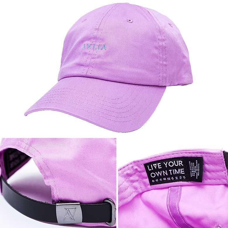 アライブ alive ALIVE Alive Dad's Hat Black スライドアジャスターキャップ スナップバック｜starjack｜03