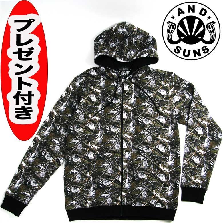 andsuns ANDSUNS アンドサンズ TIME 4 SUM AKSION ZIPUP ジップ 