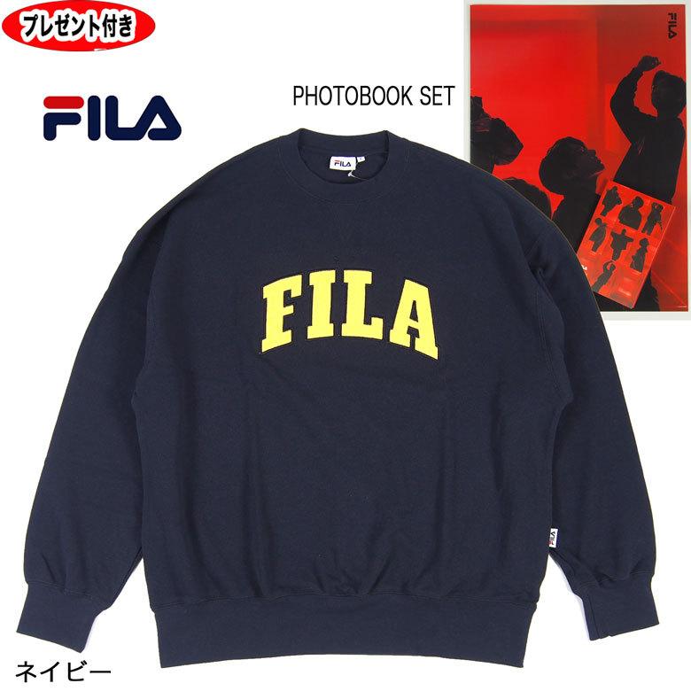 FILA（フィラ） スウェット トレーナー BTS着用 12月14日発売 FILA×BTS 