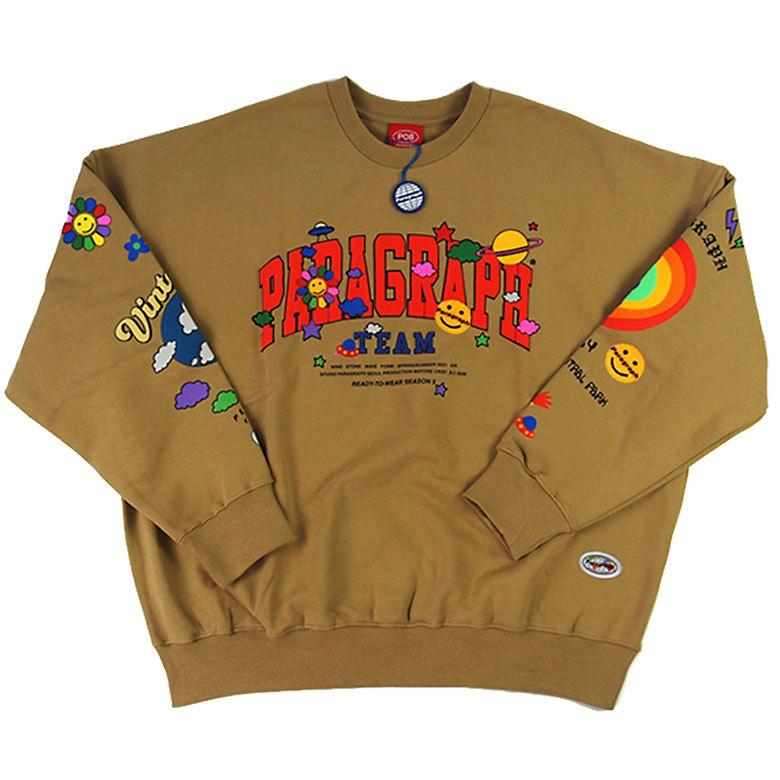 Paragraph（パラグラフ） スウェット フロントロゴ トレーナー 缶