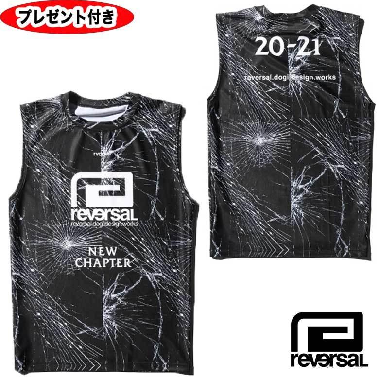 新品　サイズＬ　reversal ラッシュガード BREAK THROUGH reversal リバーサル タンクトップ BIG MARK BREAKTHROUGH