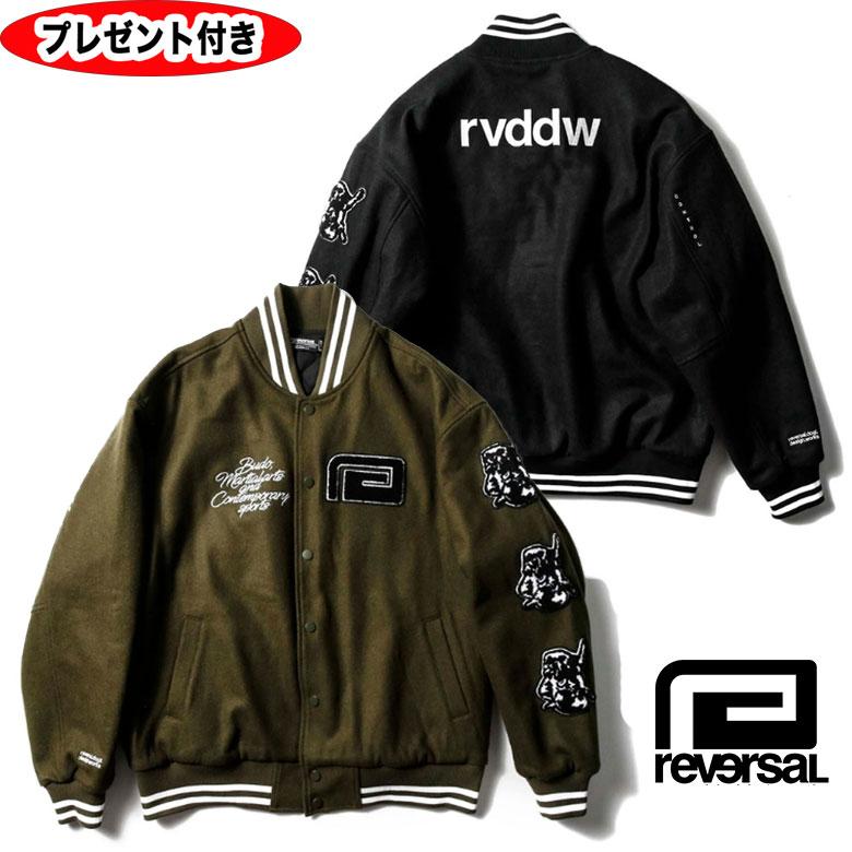 reversal リバーサル rv22aw302 CONTEMPORARY MMA VARSITY JACKET