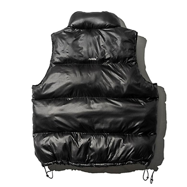 reversal（リバーサル） リバーサルrvddw BLACK PUFFER VEST ベスト