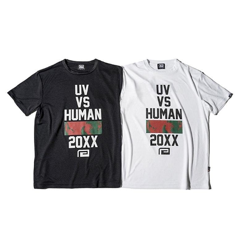 リバーサル tシャツ UV VS HUMAN DRY TEE Polygiene 抗菌・防臭加工 吸汗速乾 ドライ reversal rv23ss053 ビッグマーク　半袖Tシャツ ジム｜starjack｜09