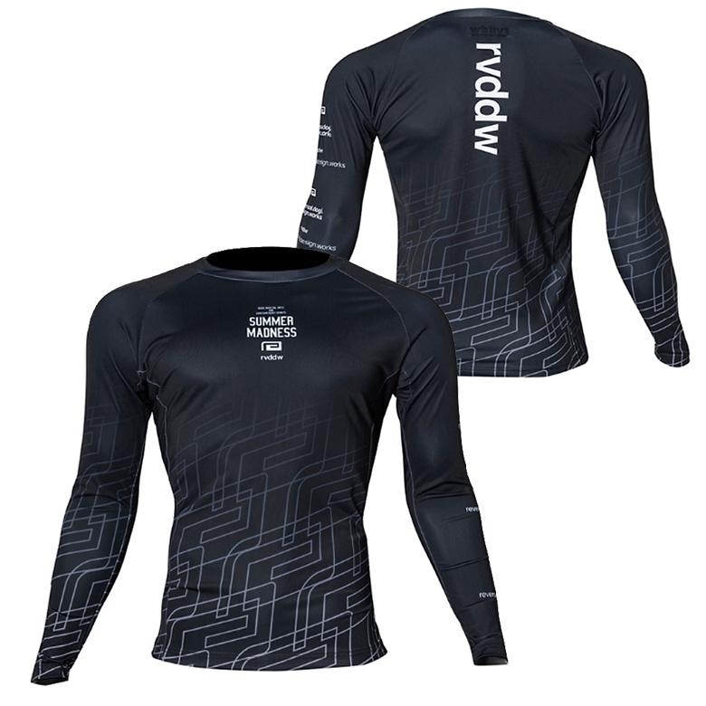 reversal OBLIQUE BIG MARK LONG RASH GUARD rv23ss601 リバ ーサル 