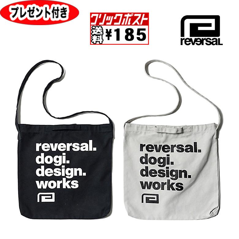 リバーサル reversal LETTERED SHOULDER TOTE BAG 2WAY ショルダー 
