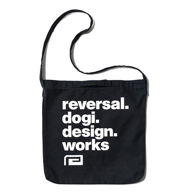 リバーサル reversal LETTERED SHOULDER TOTE BAG 2WAY ショルダー 