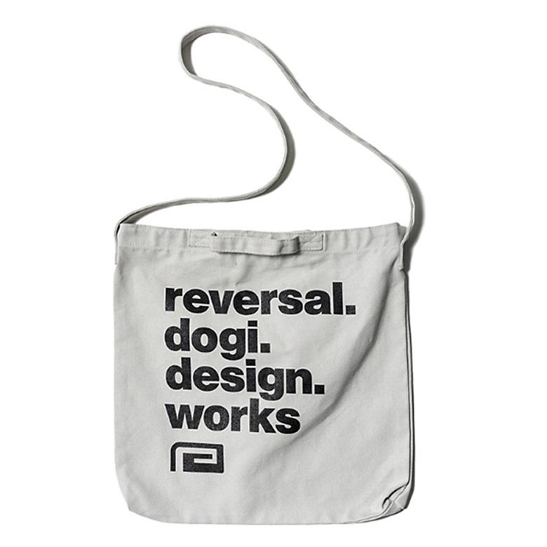 reversal リバーサル LETTERED SHOULDER TOTE BAG 2WAY