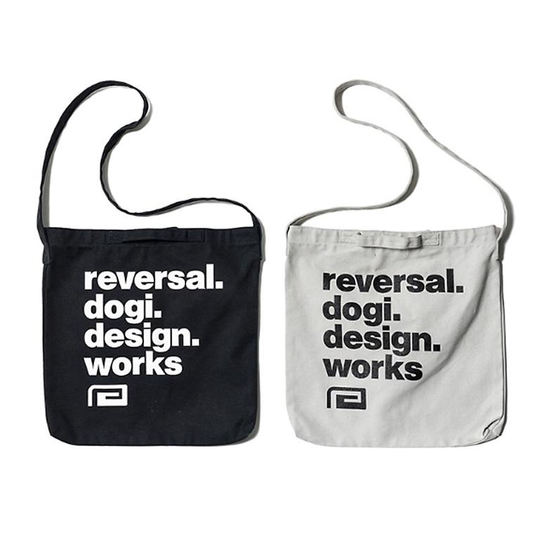 reversal リバーサル LETTERED SHOULDER TOTE BAG 2WAY ショルダー 