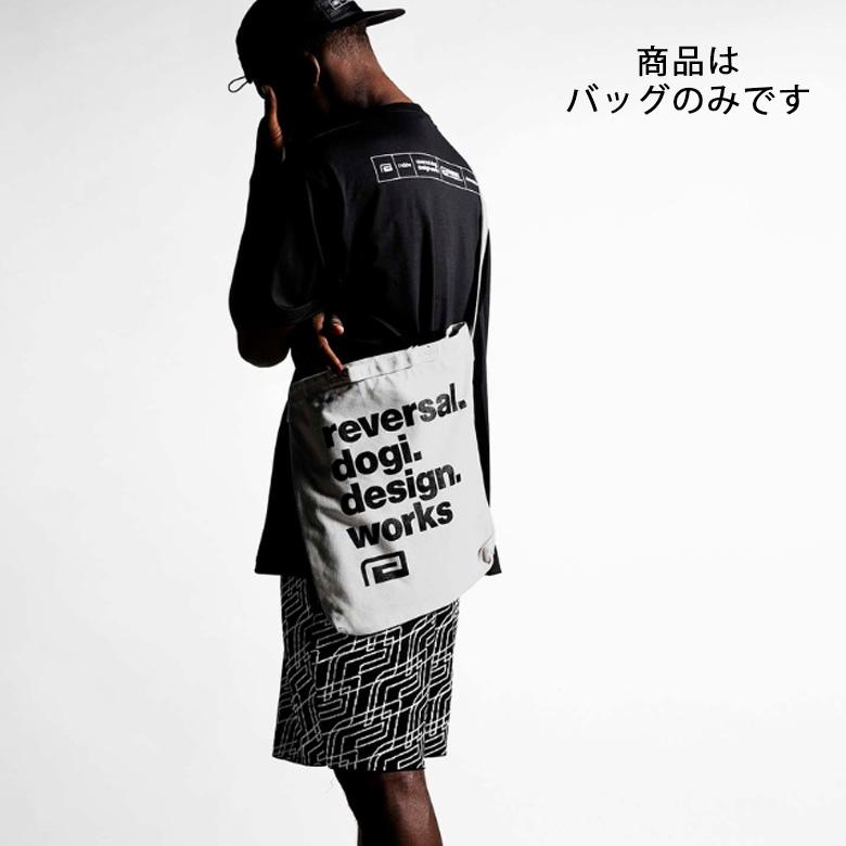 reversal リバーサル LETTERED SHOULDER TOTE BAG 2WAY ショルダー 