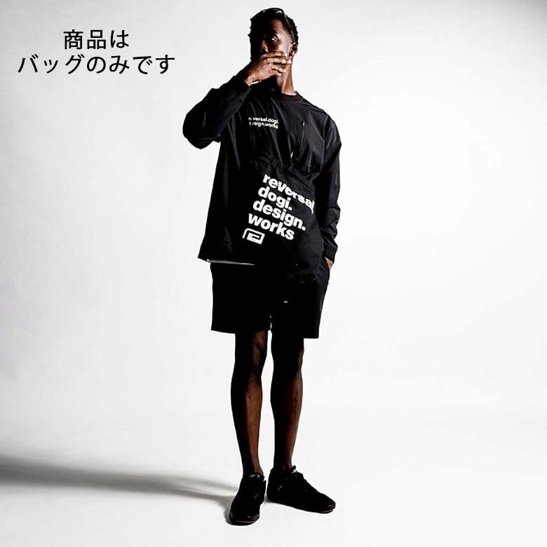 reversal リバーサル LETTERED SHOULDER TOTE BAG 2WAY ショルダー 
