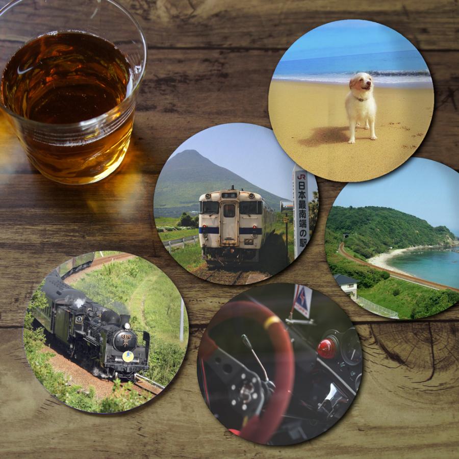 思い出コースター6枚セット｜あなたの思い出写真をコースターに｜写真6種｜紙コースター |  | 03