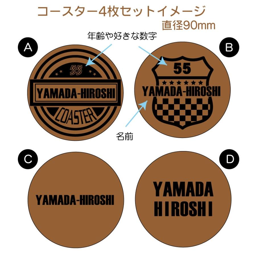 名前入り オリジナルコースターとキーホルダーのギフト 父の日 名入れ 誕生日 彼氏 プレゼント Leather80 スターキッズ オリジナルの贈り物 通販 Yahoo ショッピング