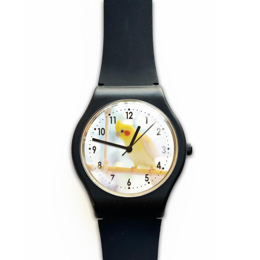 うちの子腕時計 スウォッチタイプ ペット時計 写真でオリジナル文字盤