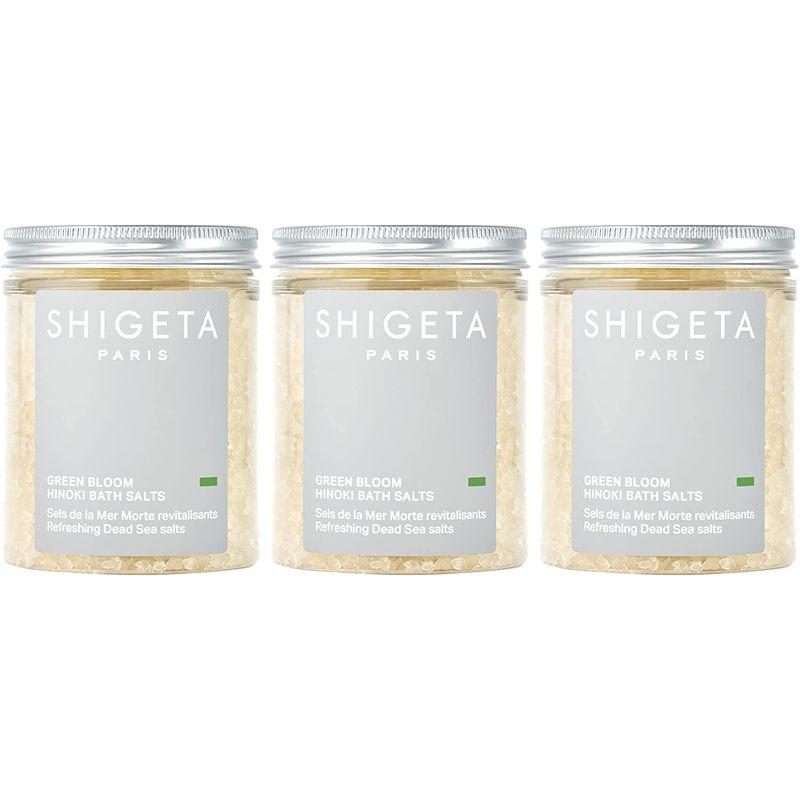 最大58%OFFクーポン 限定セット SHIGETA (シゲタ) 285g グリーンブルーム バスソルト 3個セット バス用品 バスソルト 3個セット