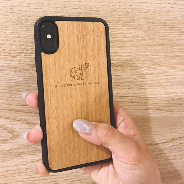 iPhone14ケース mini ケース アイフォンケース 名入れ iPhone13 12 11 ケース 木製 ウッド WOOD オリガミ［S］  origami case｜starland1010｜20