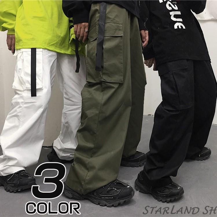 カーゴパンツ レディース メンズ ミリタリーパンツ コットン100 無地 ストリート風 Sls Sl Shop 通販 Yahoo ショッピング