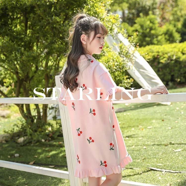 有名な高級ブランド 夏服 お洒落 少女 リゾート スウィート 膝丈 ワンピース 女の子 韓国子供服 可愛い 海外旅行 通学 ガールズ オシャレ 丸首 半袖 Aライン ワンピース ワンピース Www Sohojapanesedining Com