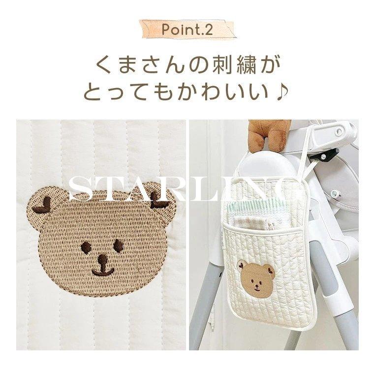 市場 おむつポーチ おしゃれ 可愛い チューリップ柄 大容量 赤ちゃん 韓国風 大人気