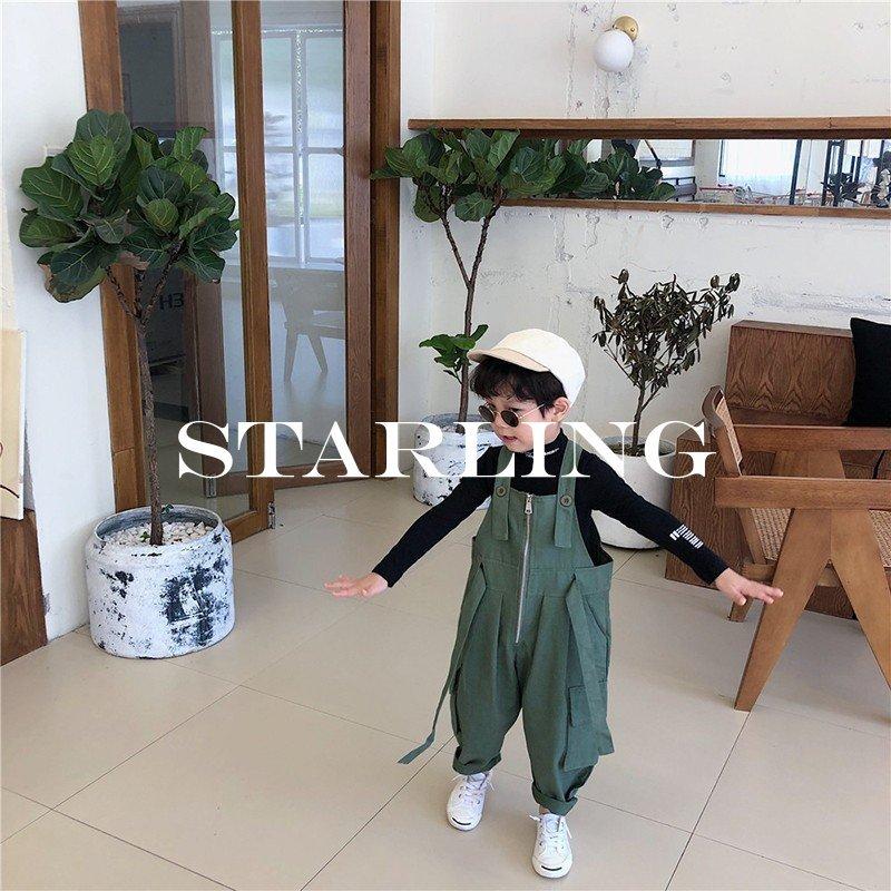 オーバーオール サロペット 子供服 キッズ 男の子 女の子 ファスナー ポケット付き ゆったり ダボダボ ストラップ かわいい おしゃれ ファッション Iqbm Bot Starling 通販 Yahoo ショッピング