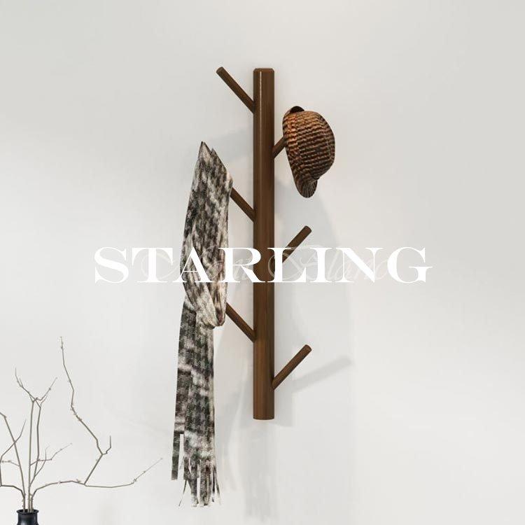 ウォールハンガー コートハンガー ラック おしゃれ 壁掛け フック 木製 木の枝 北欧 実物 カバン マフラーハンガー 玄関 帽子掛け 見せ収納 インテリア
