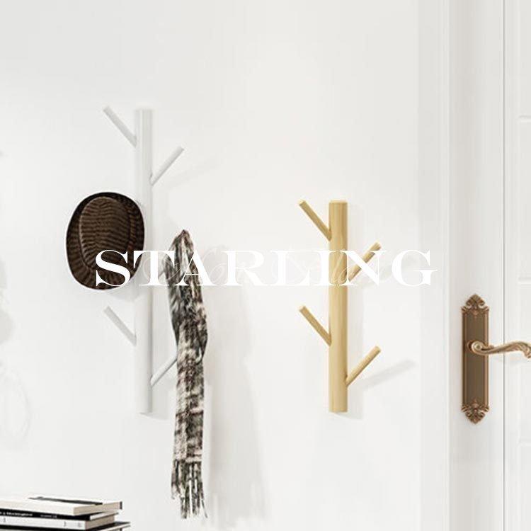 ウォールハンガー コートハンガー ラック おしゃれ 壁掛け フック 木製 木の枝 北欧 実物 カバン マフラーハンガー 玄関 帽子掛け 見せ収納 インテリア