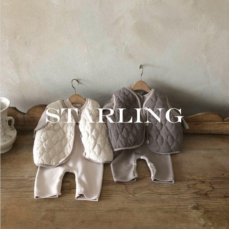 卸し売り購入 ベスト 赤ちゃん ベビー トップス 男の子 女の子 ベビー服 コットン 綿 可愛い 中綿コート 韓国服 子供服 お出掛け服 秋冬 ベビーベスト 出産祝い ギフト Commerces Boutique