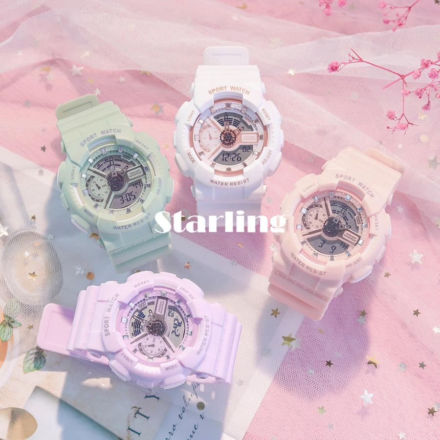腕時計 キッズ 女の子 男の子 キッズ腕時計 子供用腕時計 子供用時計 子ども 子供 小学生 女の子 防水 スポーツ アウトドア 軽い 軽量 つけやすい 定形 Yx Starling 通販 Yahoo ショッピング