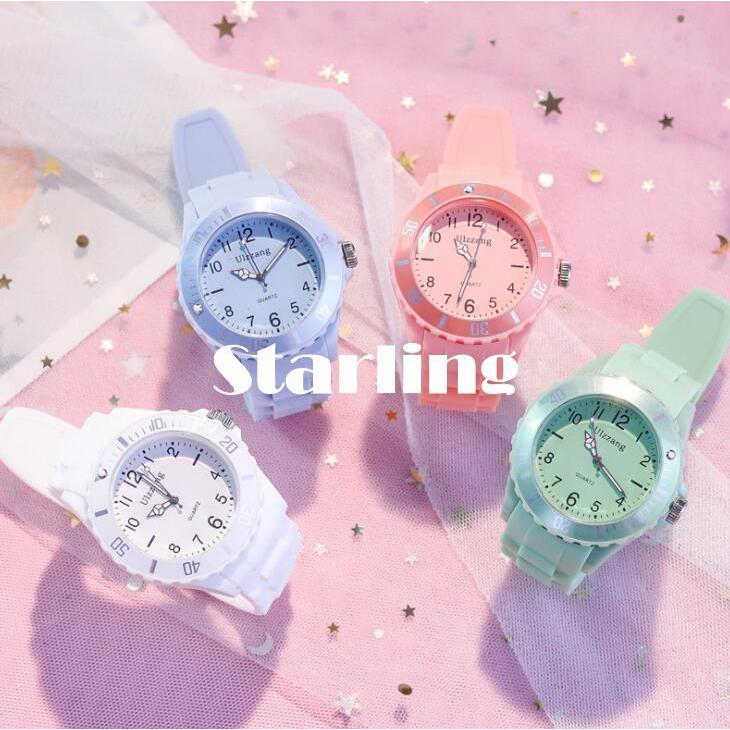 腕時計 キッズ 女の子 男の子 キッズ腕時計 子供用腕時計 子供用時計 子ども 子供 小学生 女の子 防水 スポーツ アウトドア 軽い 軽量 つけやすい 定形 Yx Starling 通販 Yahoo ショッピング