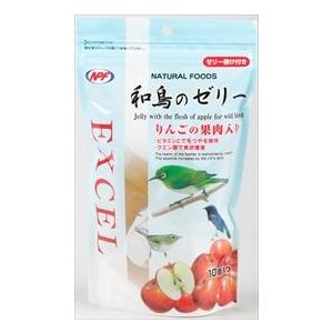 りんごの果肉入り 10個 10個 和鳥のゼリー 鳥用品 エクセル Starlive 鳥用 30袋 店 鳥のエサ ナチュラルペットフーズ 株式会社