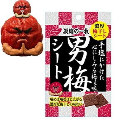 男梅シート 27g ＊ノーベル製菓 男梅 : スターモール - 通販 - Yahoo