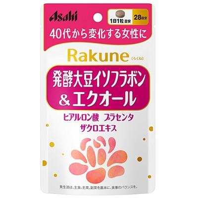 らくね 発酵大豆イソフラボン エクオール 28粒 アサヒグループ食品 Rakuneらくね 0 スターモール 通販 Yahoo ショッピング