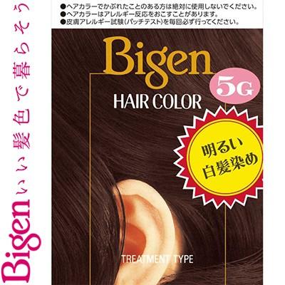 ビゲン ヘアカラー 5G 深い栗色 40mL+40mL ＊医薬部外品 ホーユー Bigen｜starmall