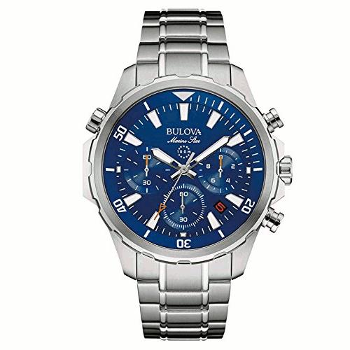 BULOVA 96B256 ブローバ マリンスター メンズ クロノグラフ ウォッチ 