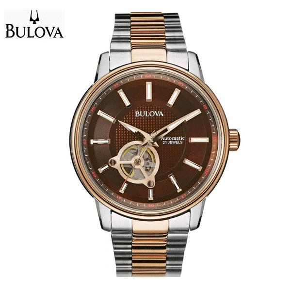 BULOVA 98A140 ブローバ メカニカル 自動巻き オートマチック ウォッチ 腕時計