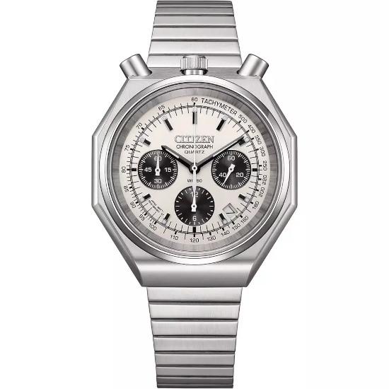 CITIZEN 逆輸入 AN3700-62A シチズン エコドライブ ツノ クロノグラフ 