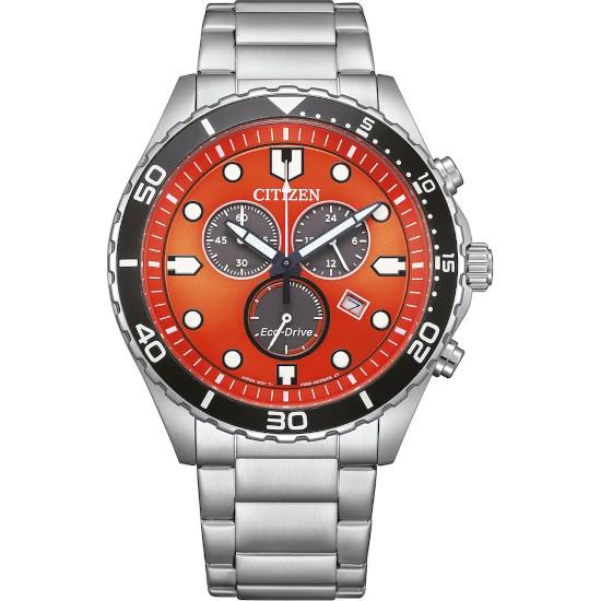 CITIZEN（シチズン） AT2560-84X 逆輸入 エコドライブ クロノグラフ 