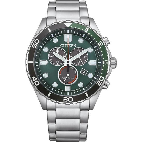 CITIZEN（シチズン） AT2561-81X 逆輸入 エコドライブ クロノグラフ