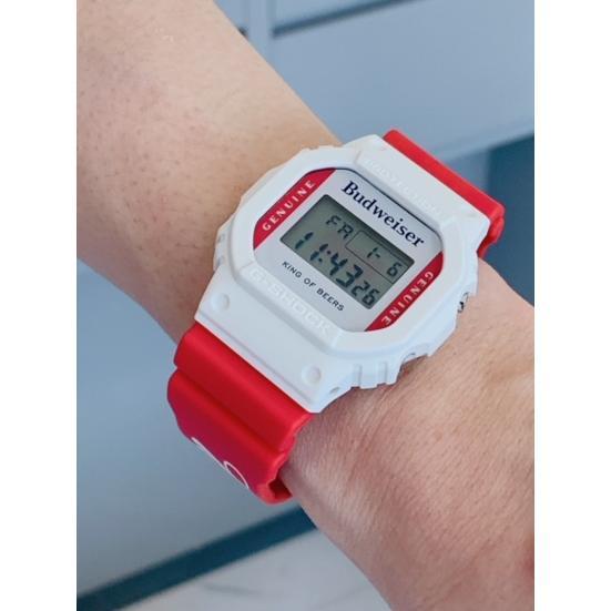 G-SHOCK 即納可能 カシオ バドワイザー 海外モデル DW5600BUD20 メンズ