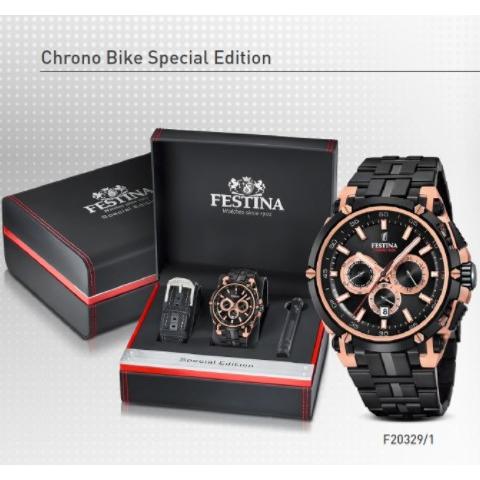 クロノグラフウォッチ　フェスティナ　ブラック　FESTINA ブランドウォッチ FESTINA F20329/1 Special Edition フェスティナ 2017 クロノ