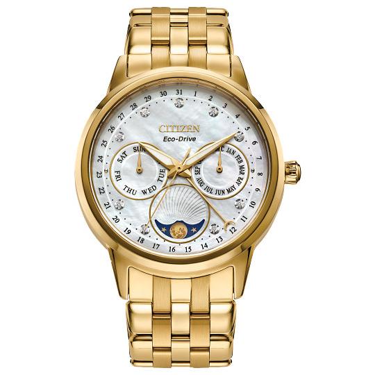 CITIZENシチズン　Elegance　ムーンフェイズ　中古腕時計 CITIZEN - 【新品】シチズン CITIZEN 腕時計 レディース EZ2000